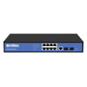 Ernitec Managed Layer 2+ Switch, 8 Gigabit ports, 2 Gigabit SFP ports, 1 x Console port