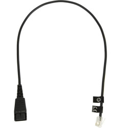 Jabra QD cord, straight, mod plug (8800-00-01)