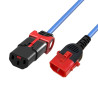 MicroConnect Powercord C13 IEC Lock+ - C14