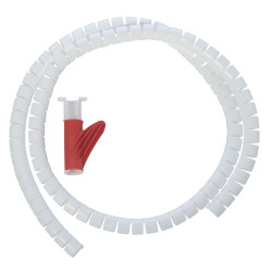 MicroConnect Cable Eater 25mm White 20meter (CABLEEATER25H)