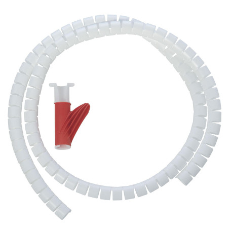 MicroConnect Cable Eater 25mm White 20meter (CABLEEATER25H)