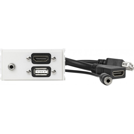 Vivolink Outlet Panel HDMI, USB, AUD (WI221294)
