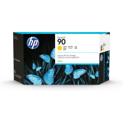 HP 90 ORIGINAL CARTOUCHE D ENCRE JAUNE CAPACITE STANDARD 400ML C5065A)