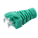 MicroConnect Strain Relief Boot Cat5e, Cat6, Cat6A cables upto 6.5MM Green, 100pcs