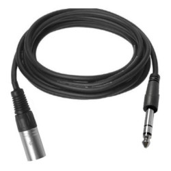 Vivolink XLR M - Stereo Jack 6.35mm (PROAUDXLRJACKS0.5)