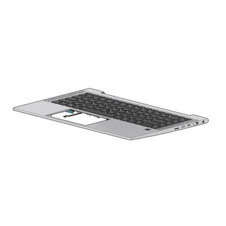 HP Top Cover W/Keyboard CP+PS BL (M36312-B31)
