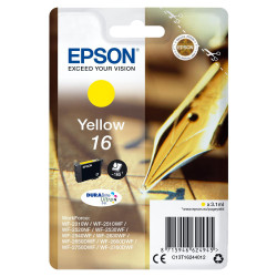  Epson Cartouche d'encre Jaune C13T16244012 16 ~165 Pages 3,1ml Standard