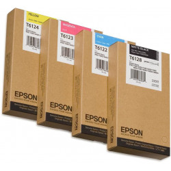  Epson Cartouche d'encre Jaune C13T612400 T6124 220ml