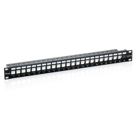 Equip PatchPanel Cat.6 24 Port equip (769124)