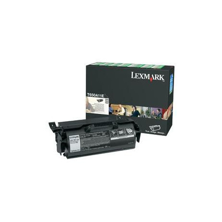  Lexmark Toner Noir(e) T650A11E ~7000 Pages Cartouche d'impression