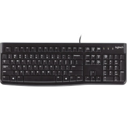Logitech K120 For Business Keyboard Usb Hebrew Black (920-008899)