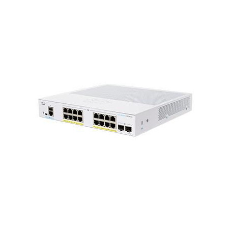 Cisco Network Switch Managed L2/L3 (CBS350-16FP-2G-EU)