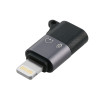 MicroConnect USB-C Lightning Adapter, Silver (MC-USBCLIGHT)