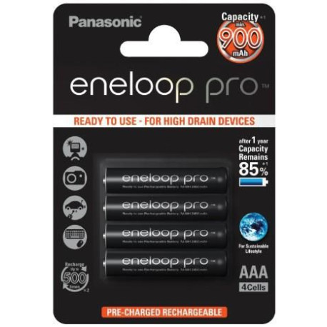 Panasonic Eneloop Pro Rechargeable 