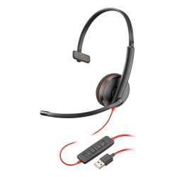 Poly Blackwire C3210 USB-A Black Headset (77R24A6)