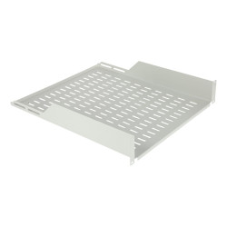 Lanview 2U 19 D 550mm RACK MOUNT SHELF WHITE (RAS215WH)