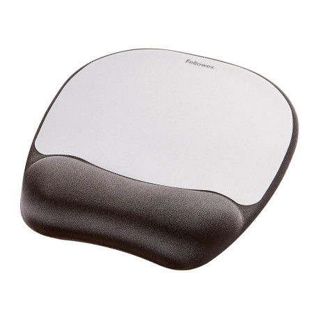 Fellowes Mouse Pad Black, Silver 