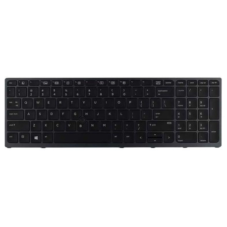 HP Backlit keyboard assembly (Netherlands) (848311-B31)