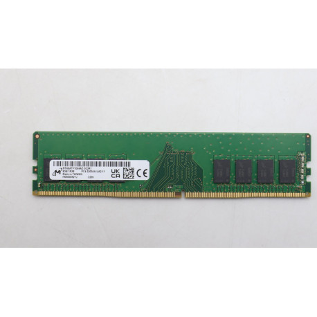 Lenovo 8GB DDR4 UDIMM memory module, 