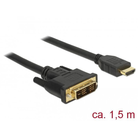 Delock Cable DVI 18+1 male ~ 