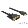 Delock Cable DVI 18+1 male ~ 