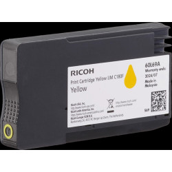  Ricoh Cartouche d'encre Jaune 408520 Yellow IJM C180F ~1600 Pages