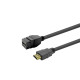 Vivolink Keystone Black HDMI Female to 