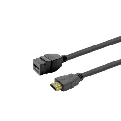 Vivolink Keystone Black HDMI Female to 