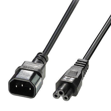 Lindy 1M Iec C14 To Iec C5 Extension Cable (30340)