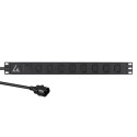Lanview 19´´ 8-way c13 outlets with 