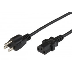 MicroConnect Power cord NEMA 5-15P to C13 (PE110440SJT-IT)