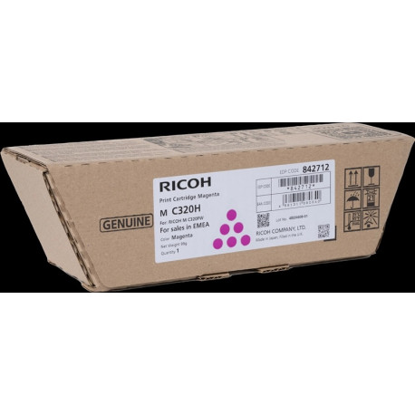  Ricoh Toner Magenta 842712 M C320H ~7500 Pages