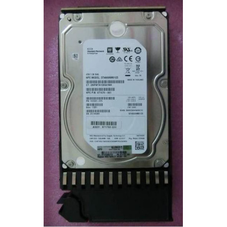 HP HDD 4TB SAS MSA 3.5 Inch (801557-001)