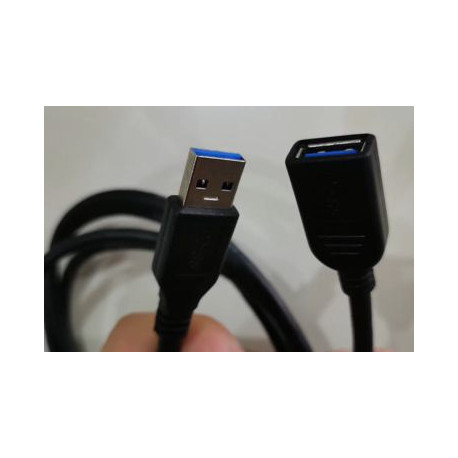 MicroConnect USB 3.0 A-A 1.8 m M-F, Black 