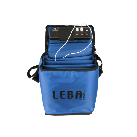 Leba NoteBag Blue 5, USB-C (Schuko 