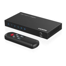 MicroConnect 4K@60Hz HDMI Switch 3x1, HDCP (MC-HDMISWITCH0301-4K)