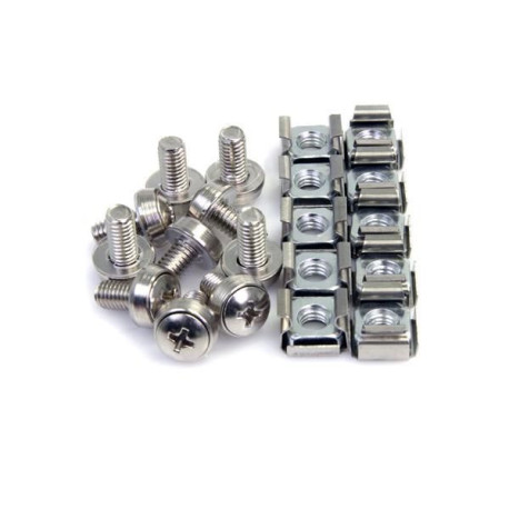 StarTech.com M6 CAGE NUTS & SCREWS (CABSCREWM62)
