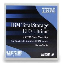 IBM Media Tape LTO6 2.5/6.25 TB (00V7590)