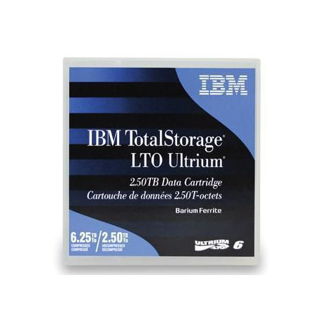 IBM Media Tape LTO6 2.5/6.25 TB (00V7590)