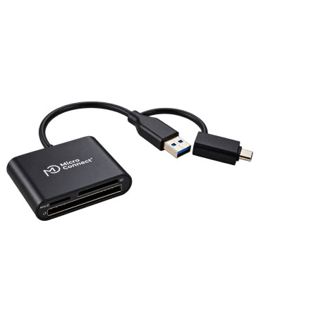 MicroConnect Premium USBA/C to Multi Card 
