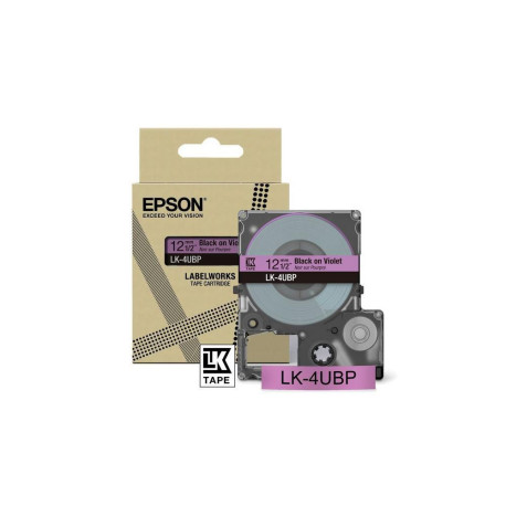  Epson Ruban Noir(e)SurViolet LK-4UBP C53S672101