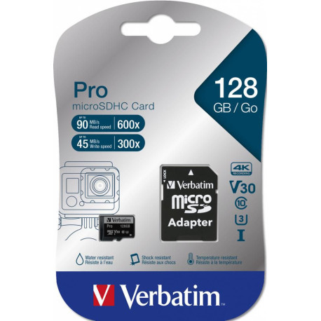 Verbatim MICRO SDXC CARD PRO UHS-3 