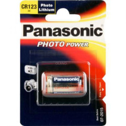 Panasonic CR123 A, 3V, 1400mAh (CR-123AL/1BP)