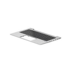 HP TOP COVER W/KB BL BEL/FD 