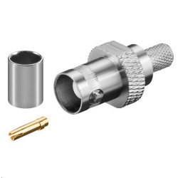 MicroConnect BNC crimp plug for RG59 (BNC59F)