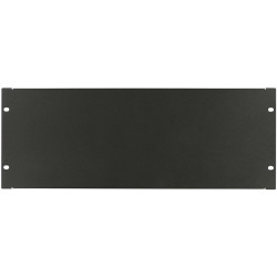 Lanview 4U 19 SCREW TYPE BLANK PANEL BLACK (RAB115BL)