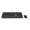 Logitech Logitech Advanced MK540 Wireless RF Wireless Membrane Key Switch QWERTZ Black White (920-008688)