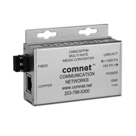 ComNet Media Converter, 100Mbps/1Gbps 