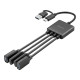Sandberg USB-C/A to 2A+2C Splitter (136-81)