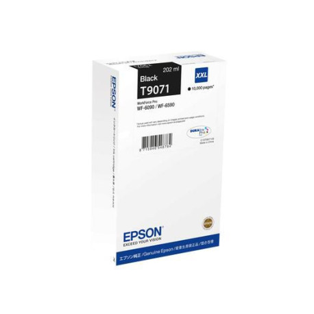 Epson Cartouche d'encre Noir(e) C13T90714N T9071 XXL ~10000 Pages 202ml